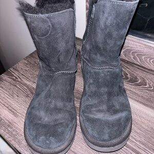 UGG Black Winter Boots Plush Lining size 9